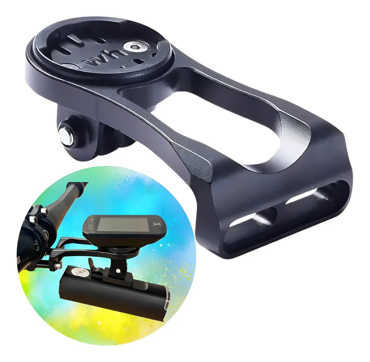 Suporte De Aluminio Gps P/ Garmin Edge 500/510/520/800/810